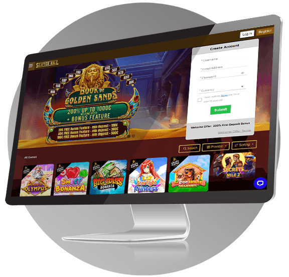 Scatterhall Casino Desktop