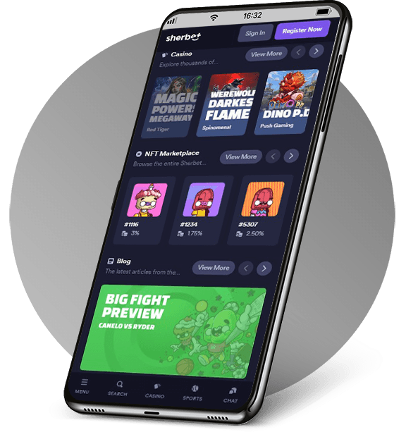 Sherbet Casino mobile