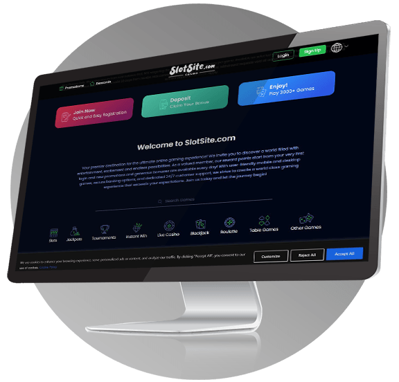 SlotSite Casino Desktop Review
