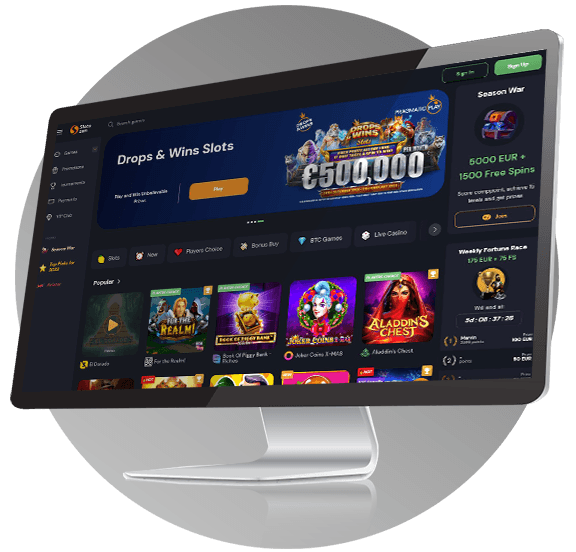 Slotozen Casino Desktop
