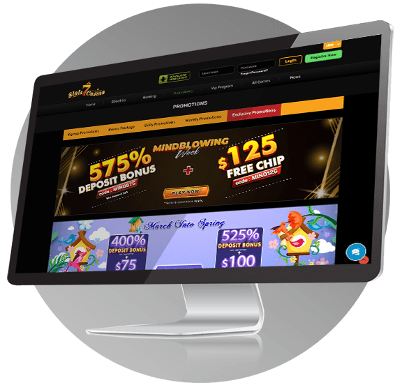 Slots 7 Casino desktop