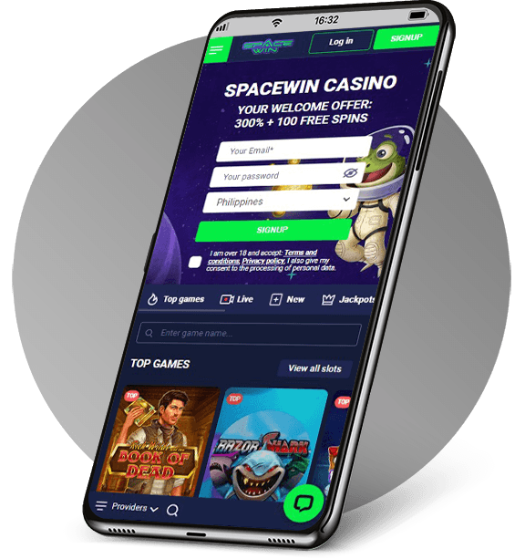 SpaceWin Casino Mobile