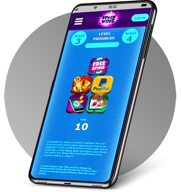Space wins Casino mobile
