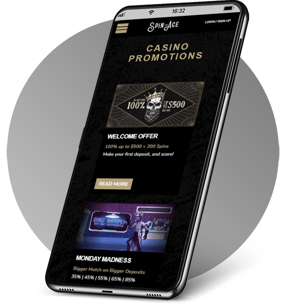 Spin Ace Casino mobile