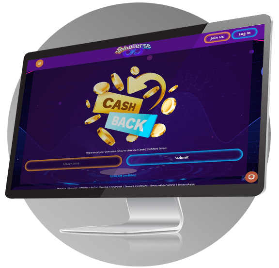 SpinoVerse Casino Desktop