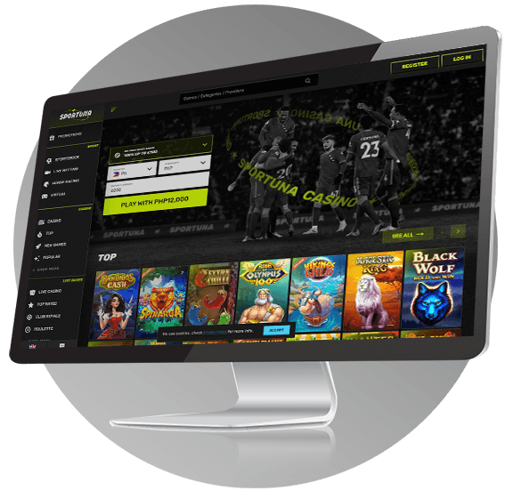 Sportuna Casino desktop