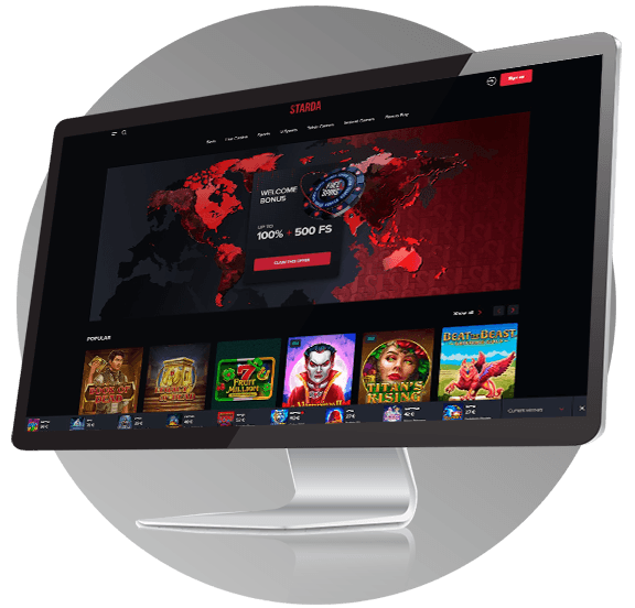 Starda Casino desktop
