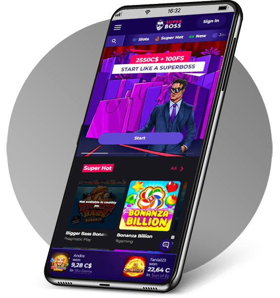Superboss Casino Mobile
