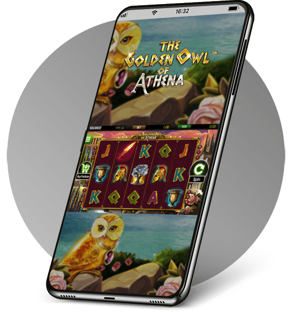 The Golden Owl of Athena on Desktop Vs Mobile