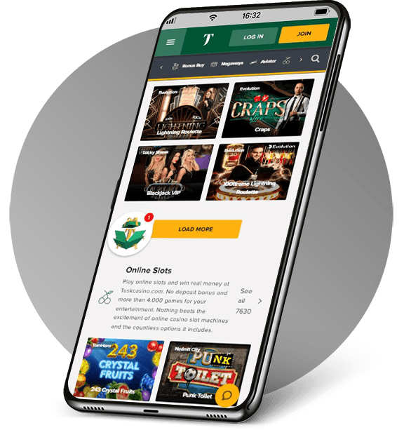 Tusk Casino mobile