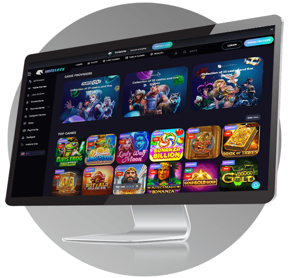 Unislots Casino desktop