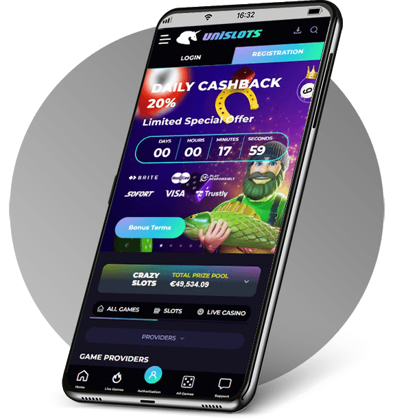 Unislots Casino mobile