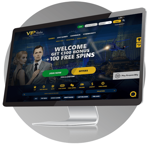 VIP Stakes Casino Desktop