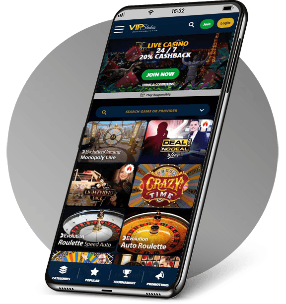 VIP Stakes Casino Mobile