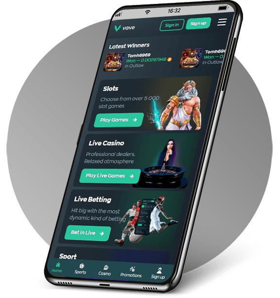 Vave Casino Mobile 