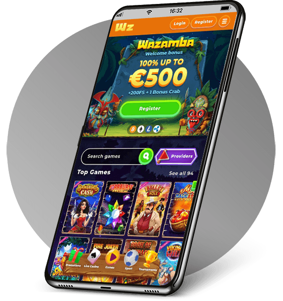 Wazamba Casino mobile
