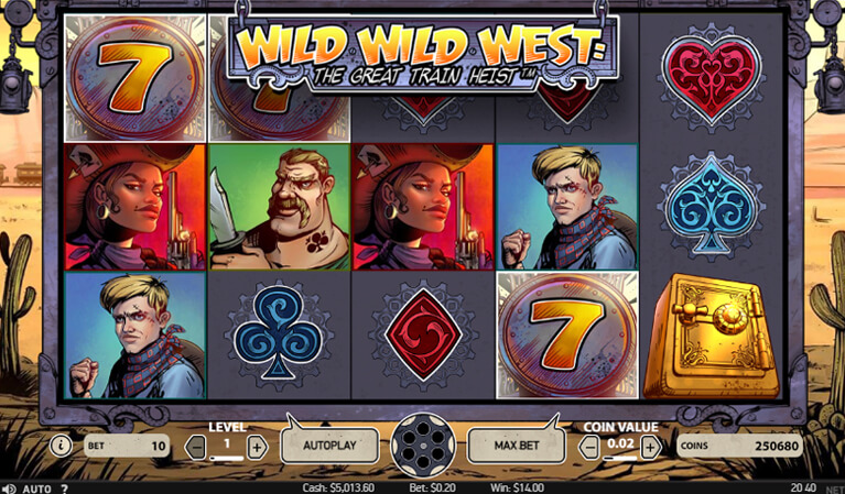 Wild Wild West: The Great Train Heist
