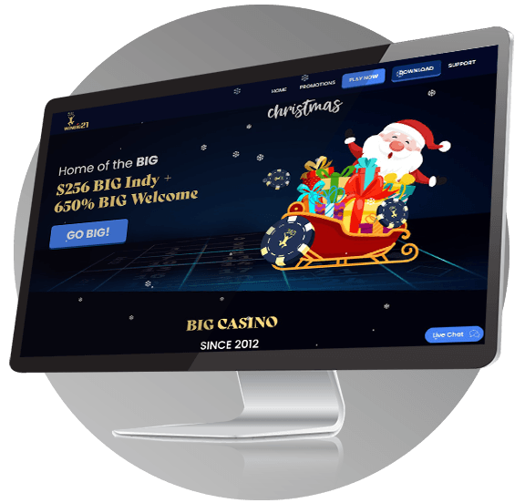 WinBig21 Casino Desktop