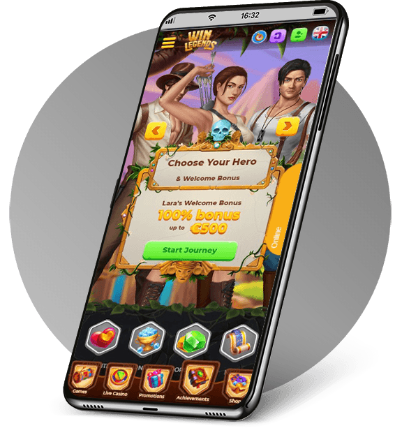 WinLegends Casino mobile