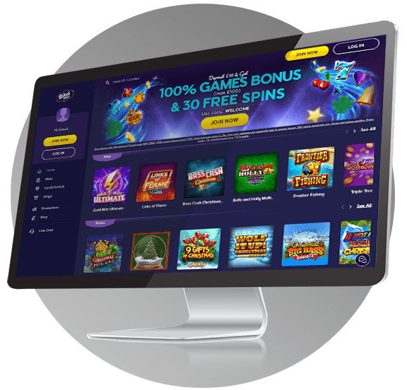 Wink Slots Casino Design