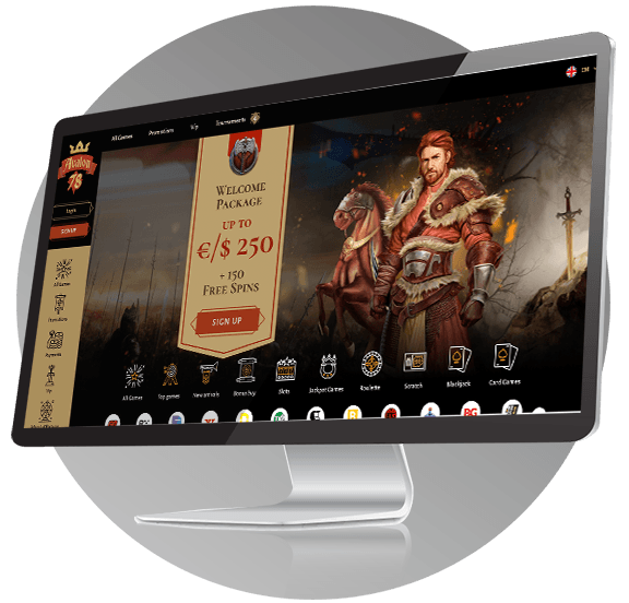 Avalon78 Casino website design