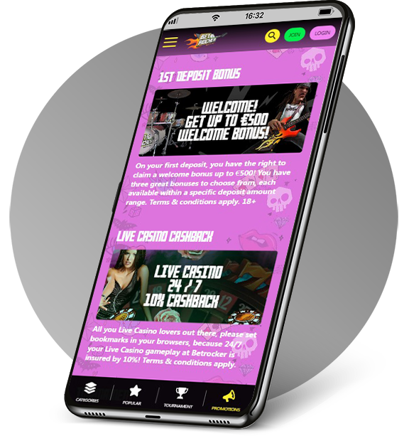 Betrocker Casino Mobile