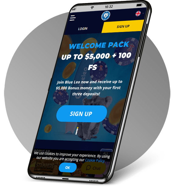 BlueLeo Casino Mobile Casino