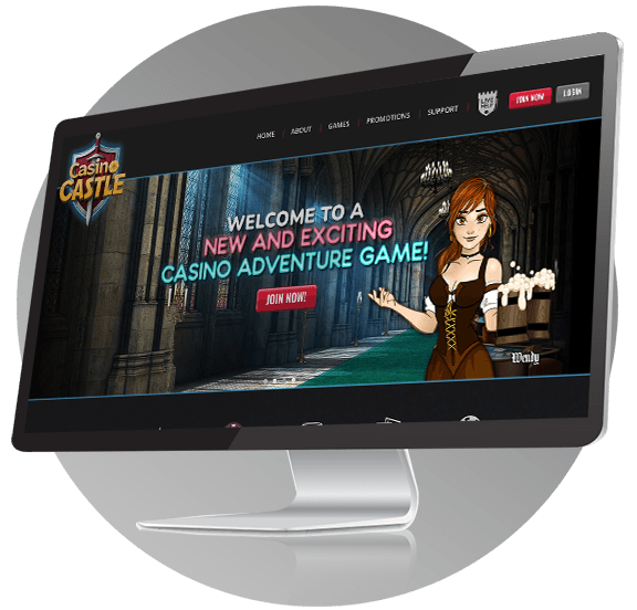 Casino Castle Site Design
