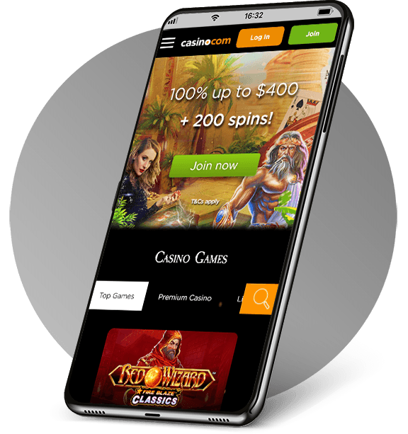 Casino.com Mobile Casino