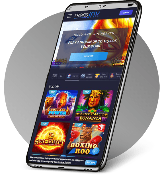 CasinoJAX Mobile Version
