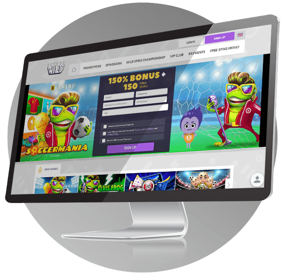 CryptoWild Casino Desktop