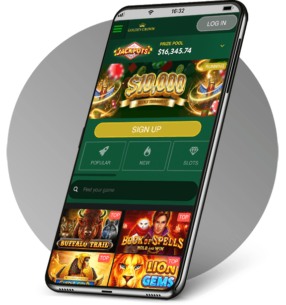 Golden Crown Casino in mobile devices