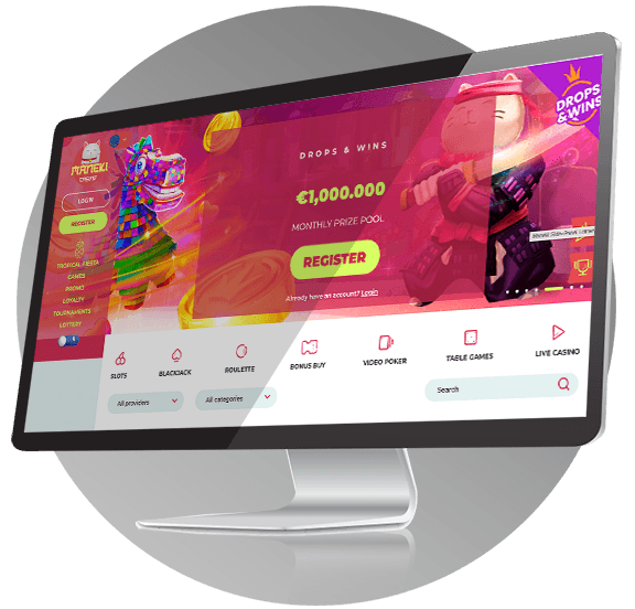 Maneki Casino site design
