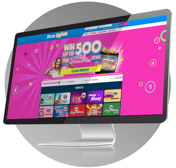 New Spins Casino Design