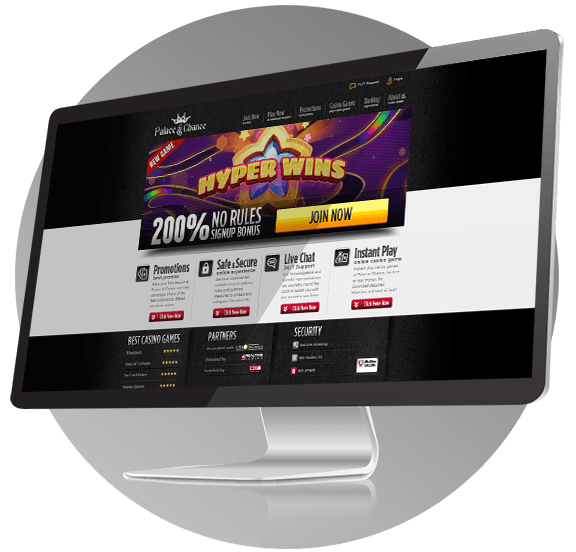 Palace of Chance Casino Design
