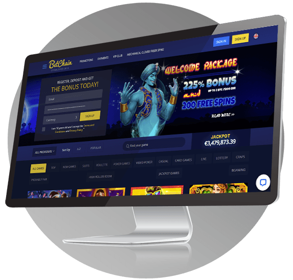 BetChain Casino Design