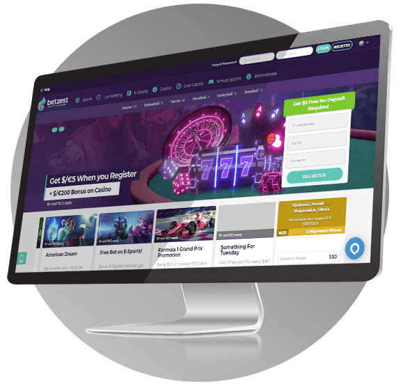 Betzest Casino Design