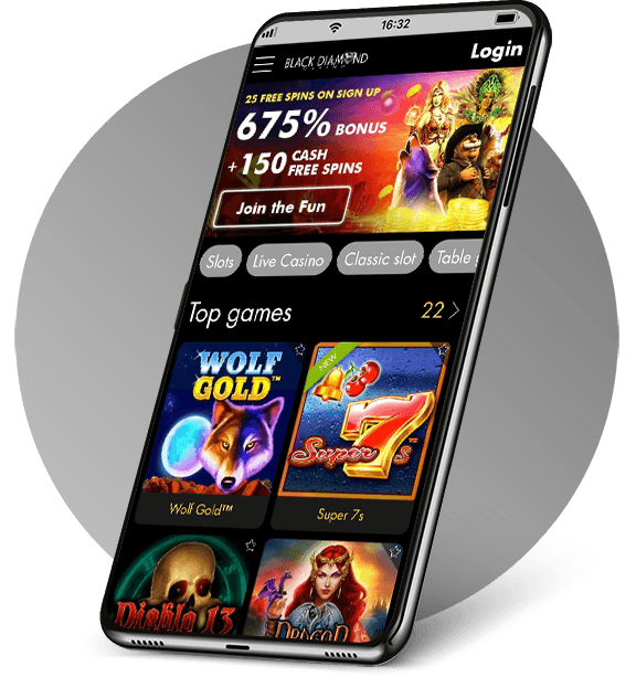 Black Diamond Mobile Casino