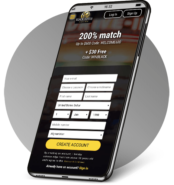 Black Lotus Mobile Casino