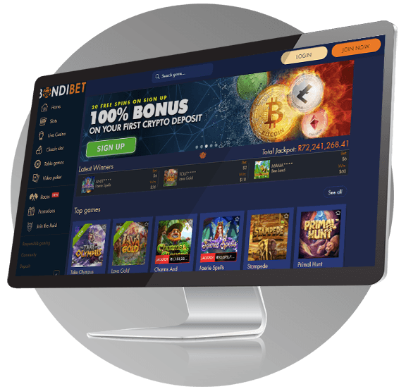 BondiBet Casino Design