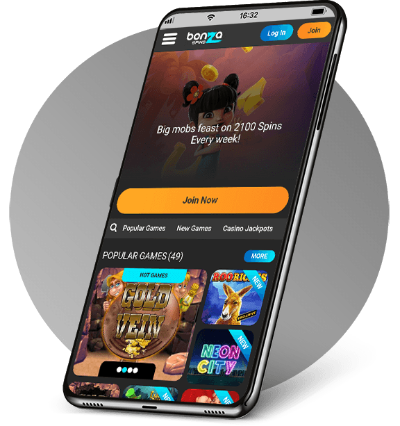 Bonza Spins Mobile Casino