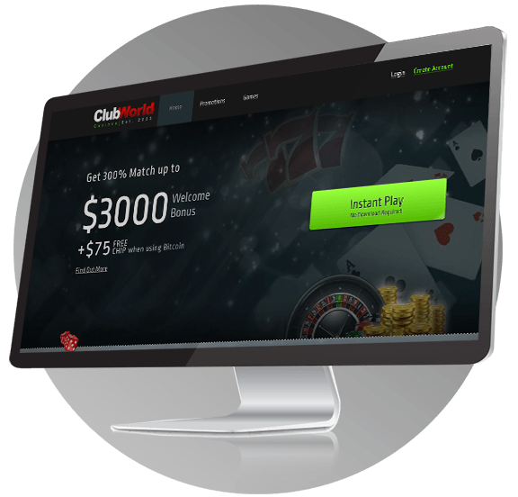 Club World Casino Design