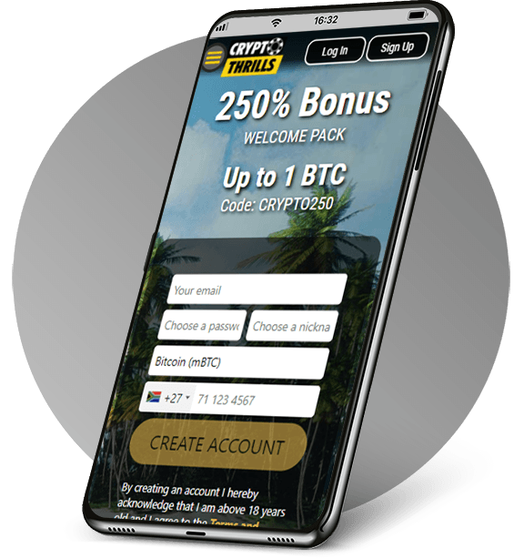 CryptoThrills Mobile Casino