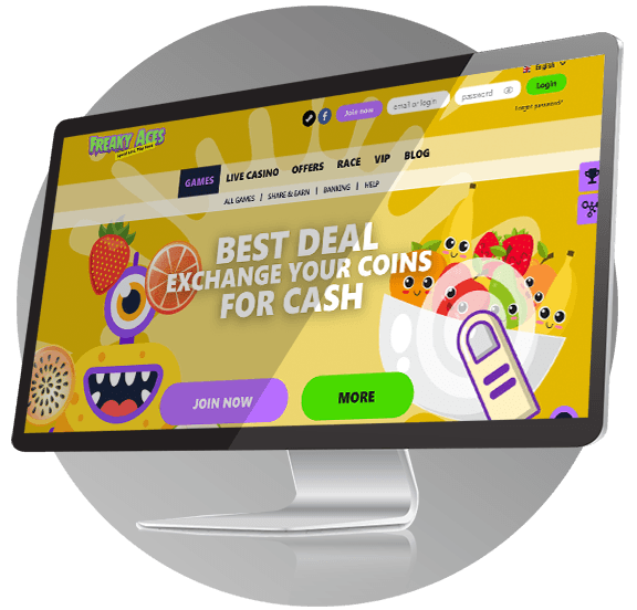 Freaky Aces Casino Design