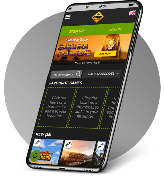 G’day Mobile Casino