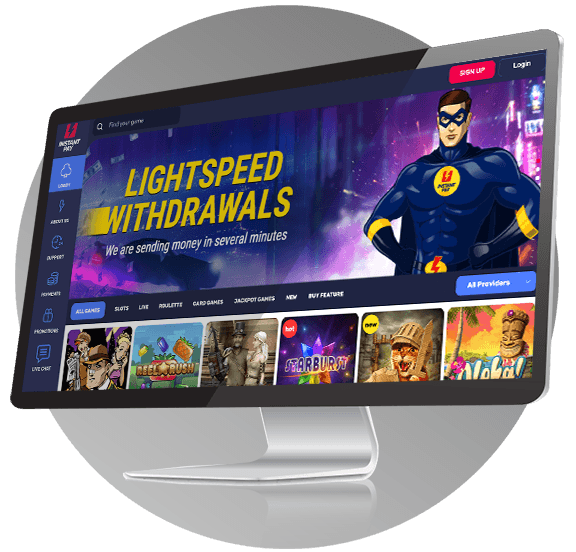 InstantPay Casino Design