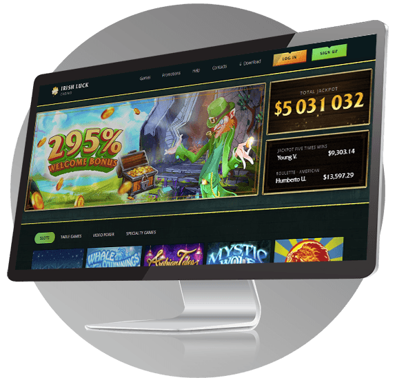 Irish Luck Casino Design