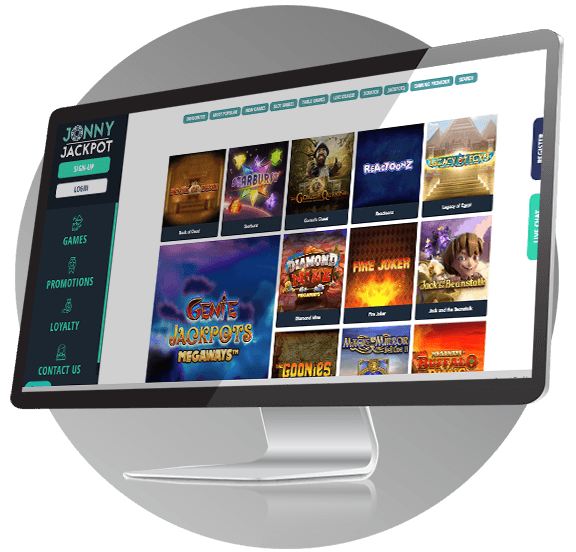 Jonny Jackpot Casino Design