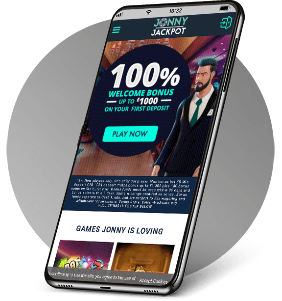 Jonny Jackpot Mobile Casino
