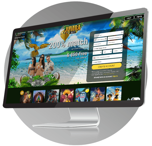 Jumba Bet Casino Design